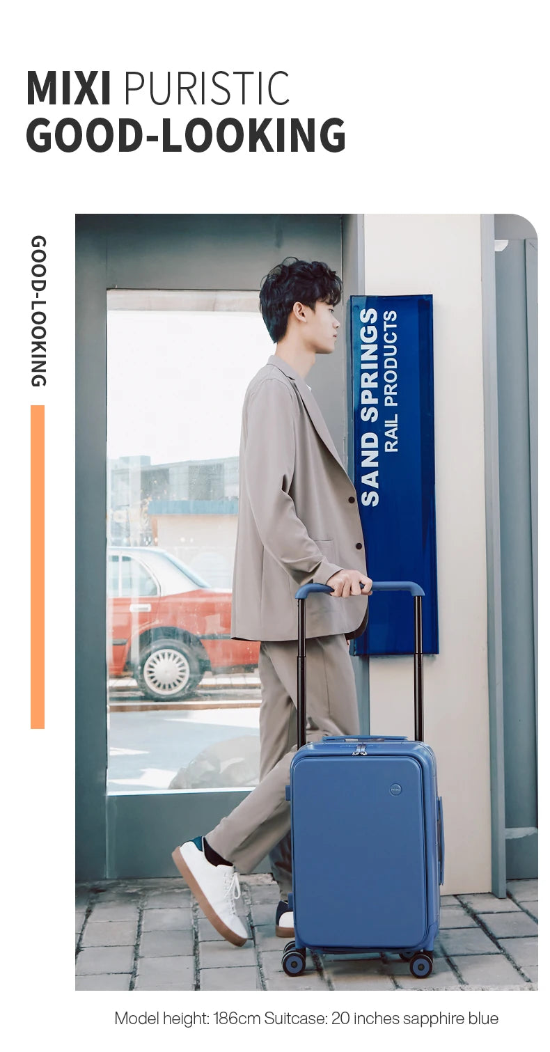 Mixi Premium 20-inch Carry-on Suitcase