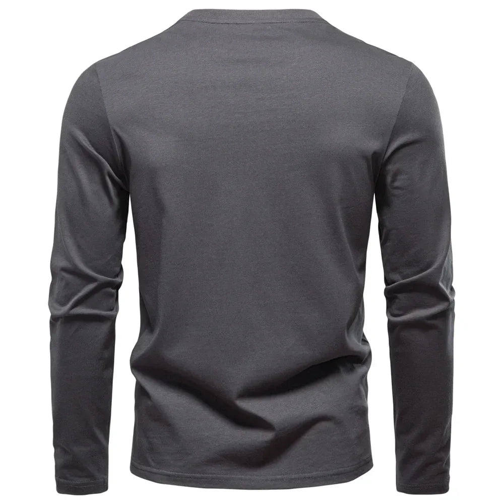 AIOPESON Men's Long Sleeve Shirts - ShopHub