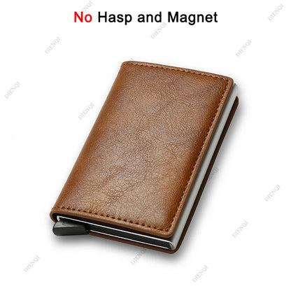 Compact Men's Wallets With RFID Protection
