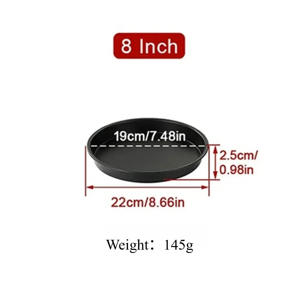 1pc Round Non-Stick Cake Mold 6/7/8 Inch, for Air Fryer