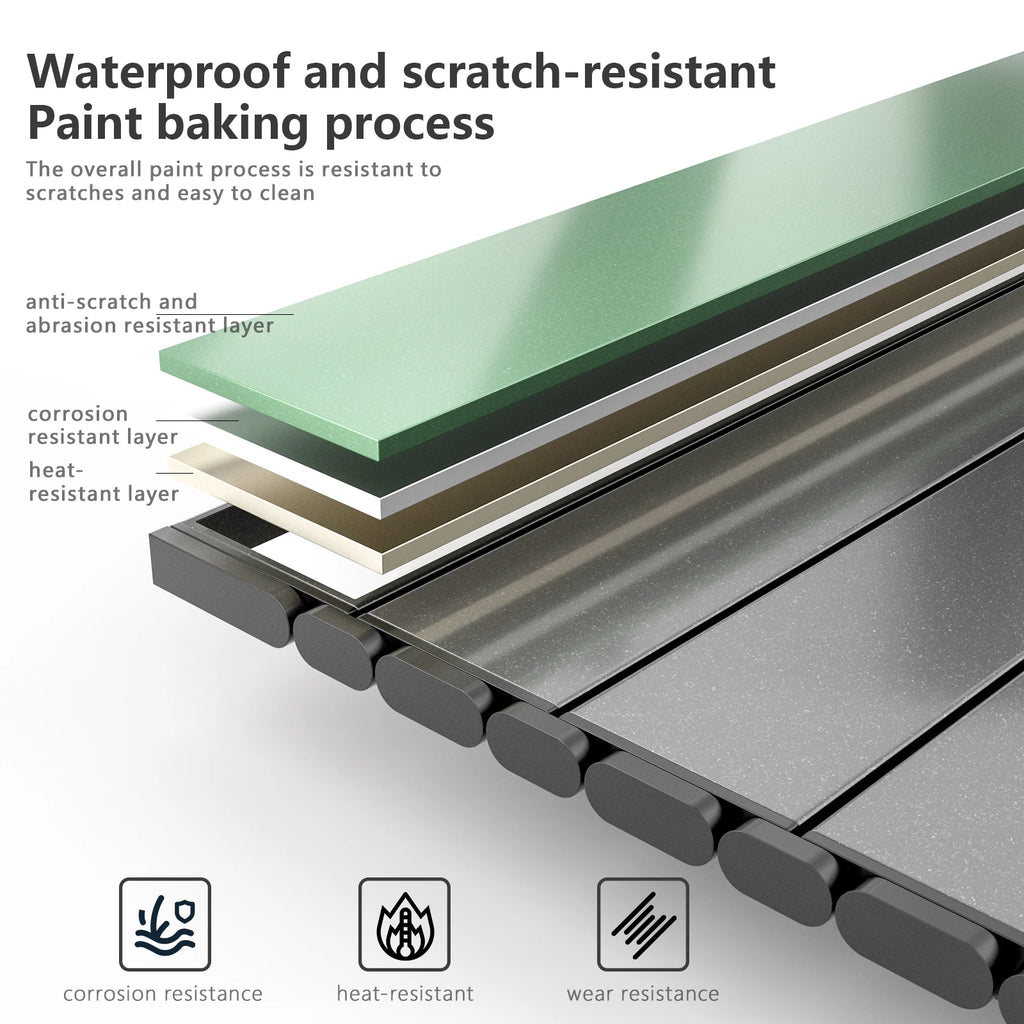 BISINNA Outdoor Egg Roll Table