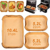 Large Rectangle Air Fryer Disposable Paper Liner — 31 cm