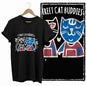 COOLMIND Cat Lover Graphic Cotton T-Shirt | Women's Relaxed Fit