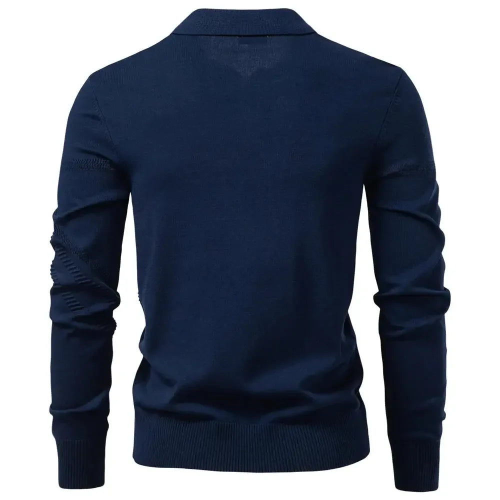 Autumn Winter Thermal Polo Shirts - ShopHub