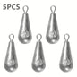 Teardrop Fishing Sinkers – Lead Weights for Bass (10 Sizes) Habicare
