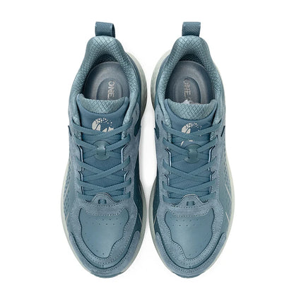 ONEMIX Black Leather Training Running Shoes