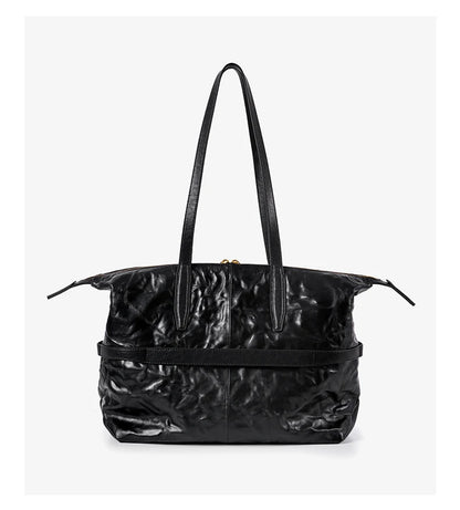 FOXER Luxury Genuine Leather Tote Bag