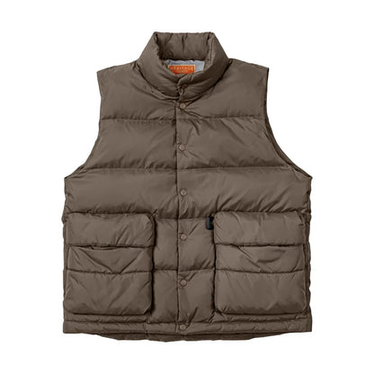 MADEN Duck-Down Puffer Vest | Army Green or Mocha