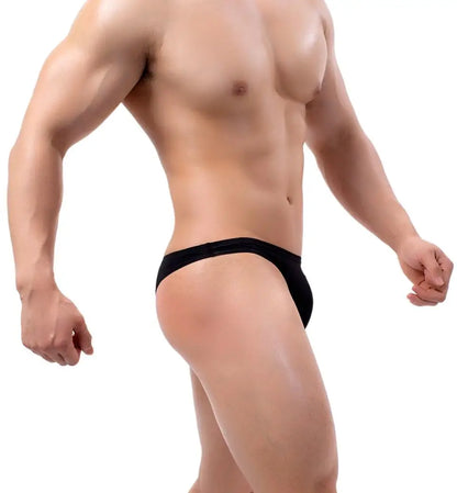 BRAVE PERSON Mens Sexy Underwear Briefs - Low Waist Nylon Briefs for Men