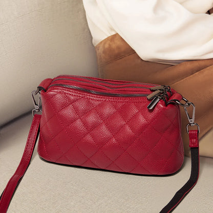 FOXER Genuine Leather Women's Shoulder Bag