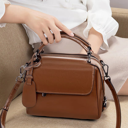 FOXER Split Leather Women's Handbag