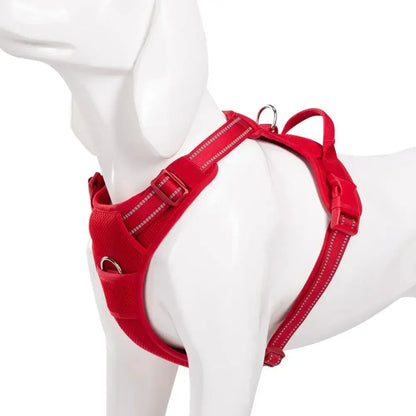 TRUELOVE Pet Harness Nylon Reflective Comfortable and Breathable Explosion-proof Small Medium Large Outdoor Camping HP5652