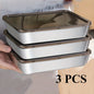 3Pcs Stackable Stainless Steel Food Containers