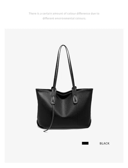 FOXER Women's Shoulder Bag Genuine Leather Handbag 2026 New Large Capacity Tote Bag Female Commuter Casual Purse