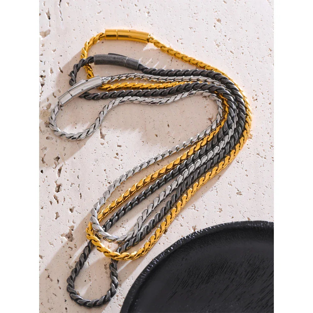 55cm Classic Fashion Unisex Necklace - ShopHub