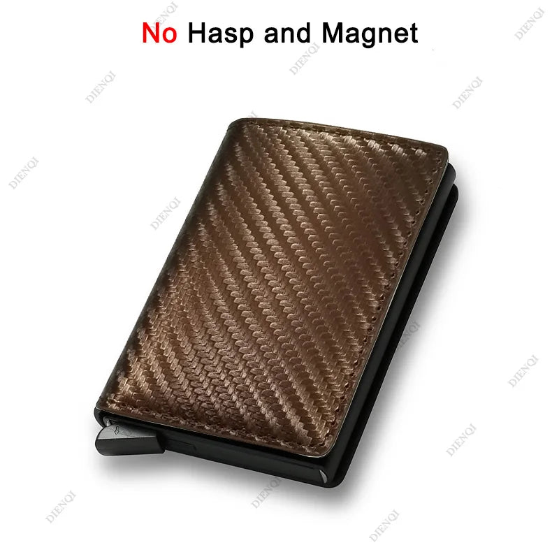 Compact Men's Wallets With RFID Protection