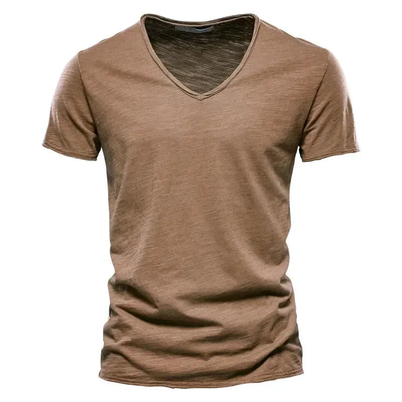AIOPESON 100% Cotton Men's T-Shirts - ShopHub