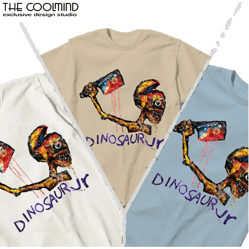 COOLMIND Everyday Street Graphic Cotton Tee