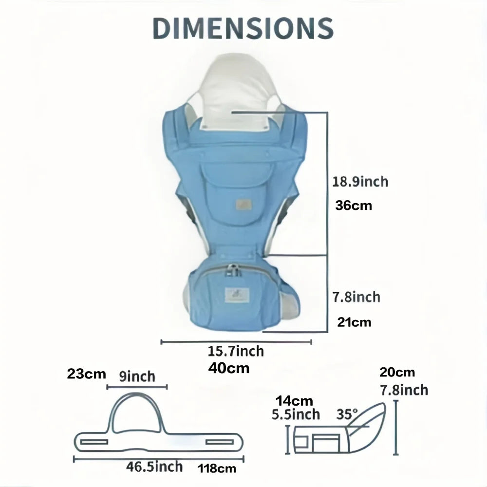 Ergonomic Baby Carrier Backpack