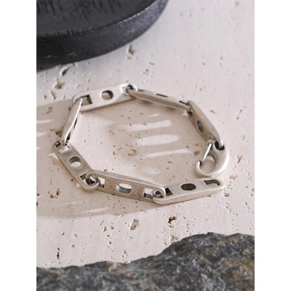 Punk Hip Hop Stainless Steel Vintage Bracelet - ShopHub