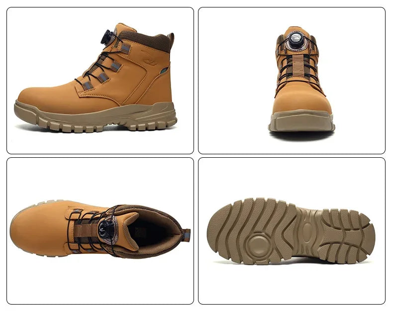 Men's Waterproof Safety Boots - ShopHub