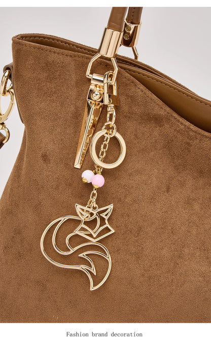 FOXER Vintage Suede Women's Handbag
