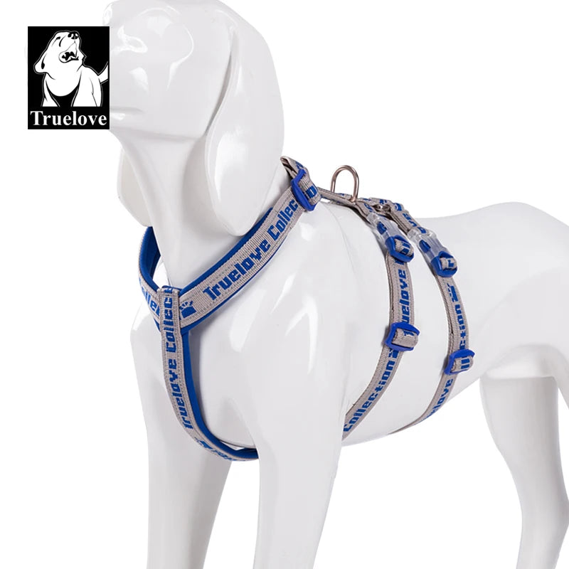 Truelove Double H Harness Neoprene Padding Durable Strong Reflective Gow in the Dark Aluminum Alloy Fitting Light Weight TLH6571