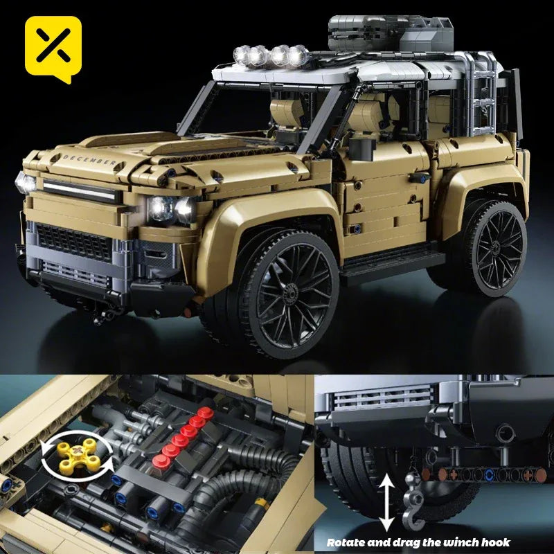 TOYLINX Off-Road SUV Building Blocks Set! - ShopHub