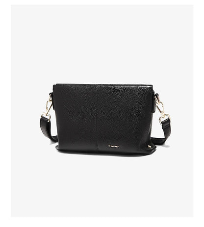 FOXER Lady's Shoulder Bag Cowhide Leather 2026 New Cross Body Bag Commute Work Handbag Casual Cellphone Purse