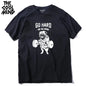 COOLMIND PU0116A Go Home or Go Hard Pug Tee