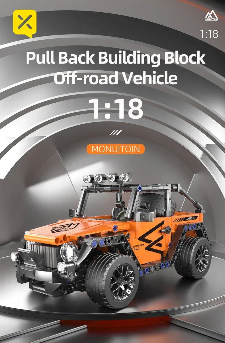 TOYLINX 477PCS Building Blocks Car Set! - ShopHub