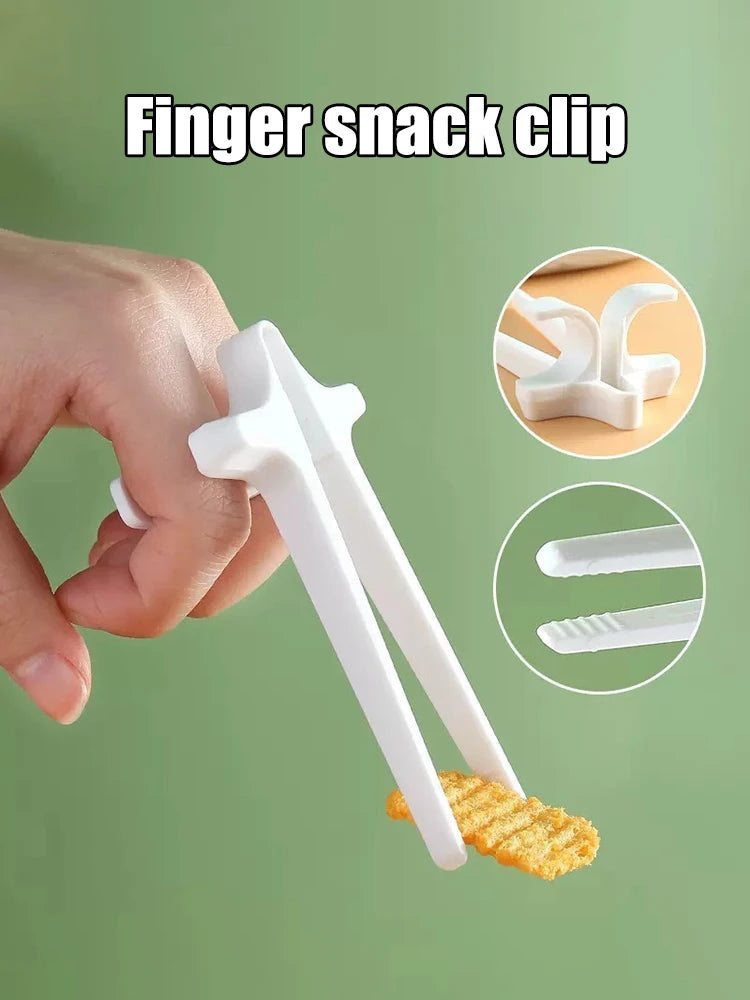1PC Lazy Finger Food Clip, Portable Kitchen Tools