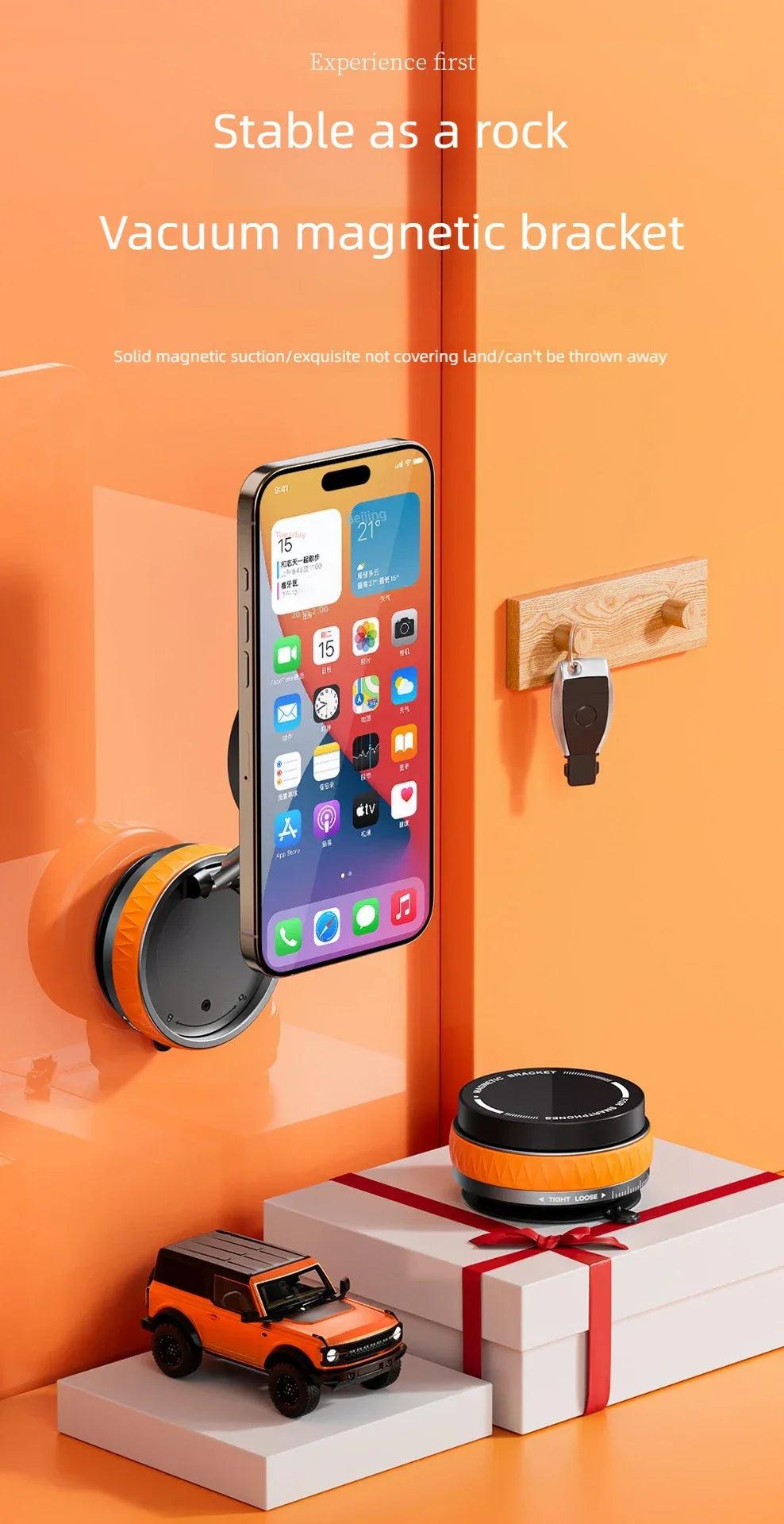 Magsafe 360° Adjustable Car Phone Holder - ShopHub