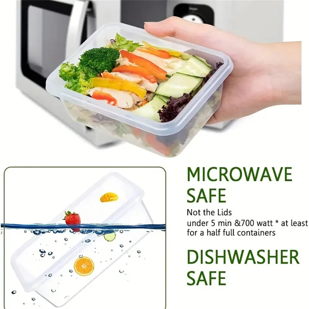 12-Piece BPA Free Food Storage Containers Set
