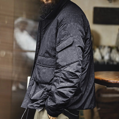 MADEN Retro M65 Padded Jacket | Black