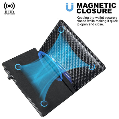 DIENQI Anti-RFID Card Holder Wallet