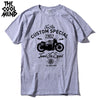 COOLMIND MO0311 Motor Graphic Cotton Tee