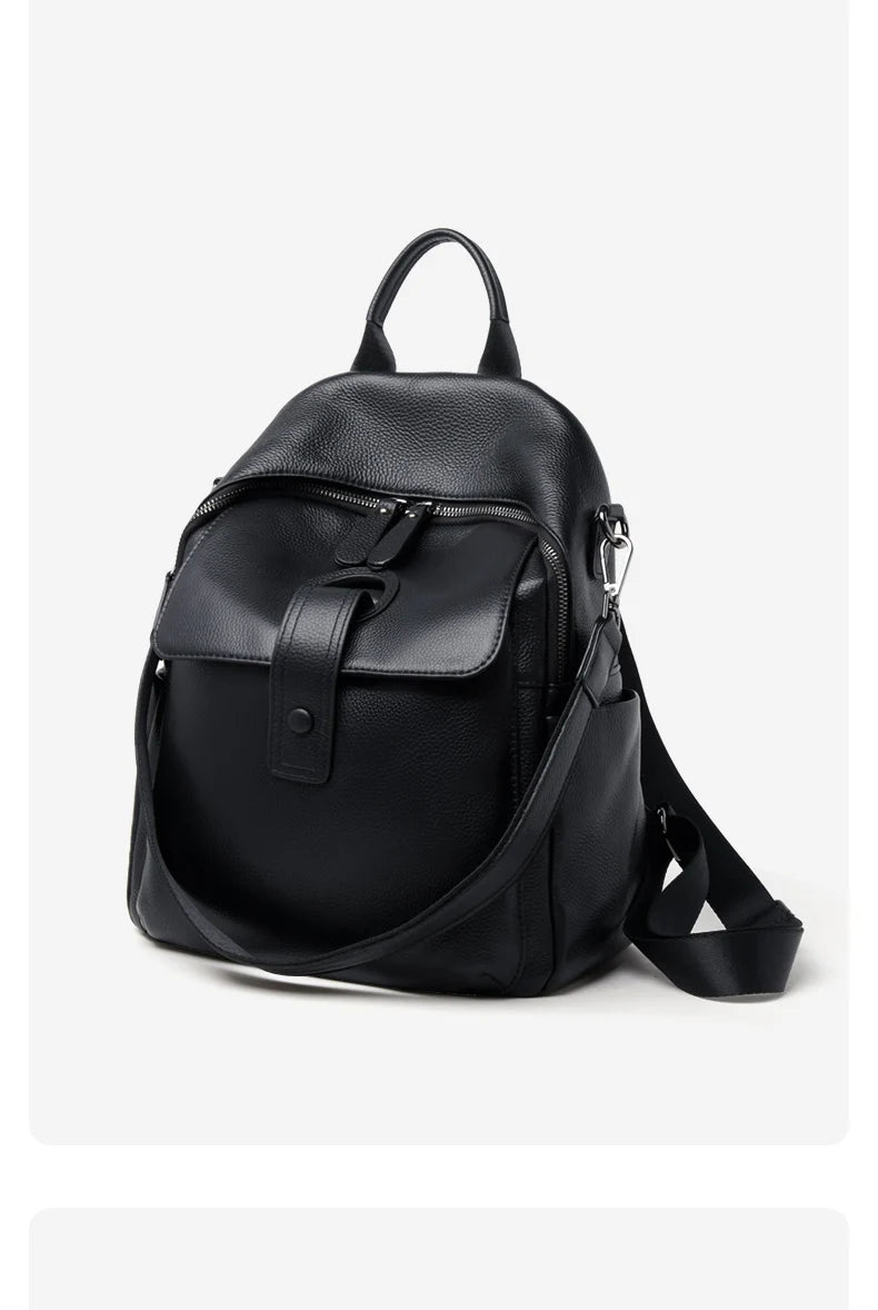 HOT ZOOLER Full Skin 100% Genuine Leather Backpack Women's Bag Classic 2026 New Large Backpack Designer Business Need #SC1700