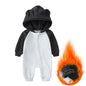 Kids Tales Little Bear Cotton-Blend Zip Baby Romper
