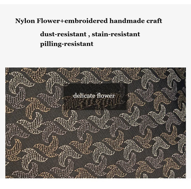 ZOOLER Nylon Embossed Backpack