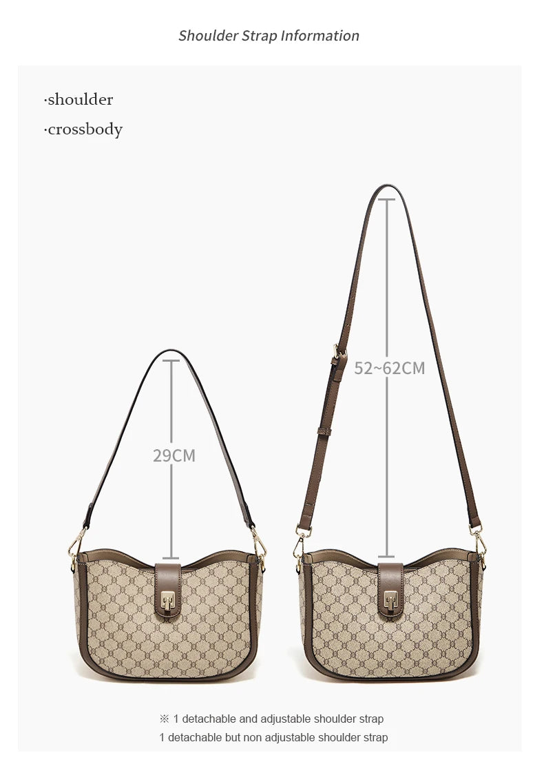 FOXER PVC Chic Bucket Bag