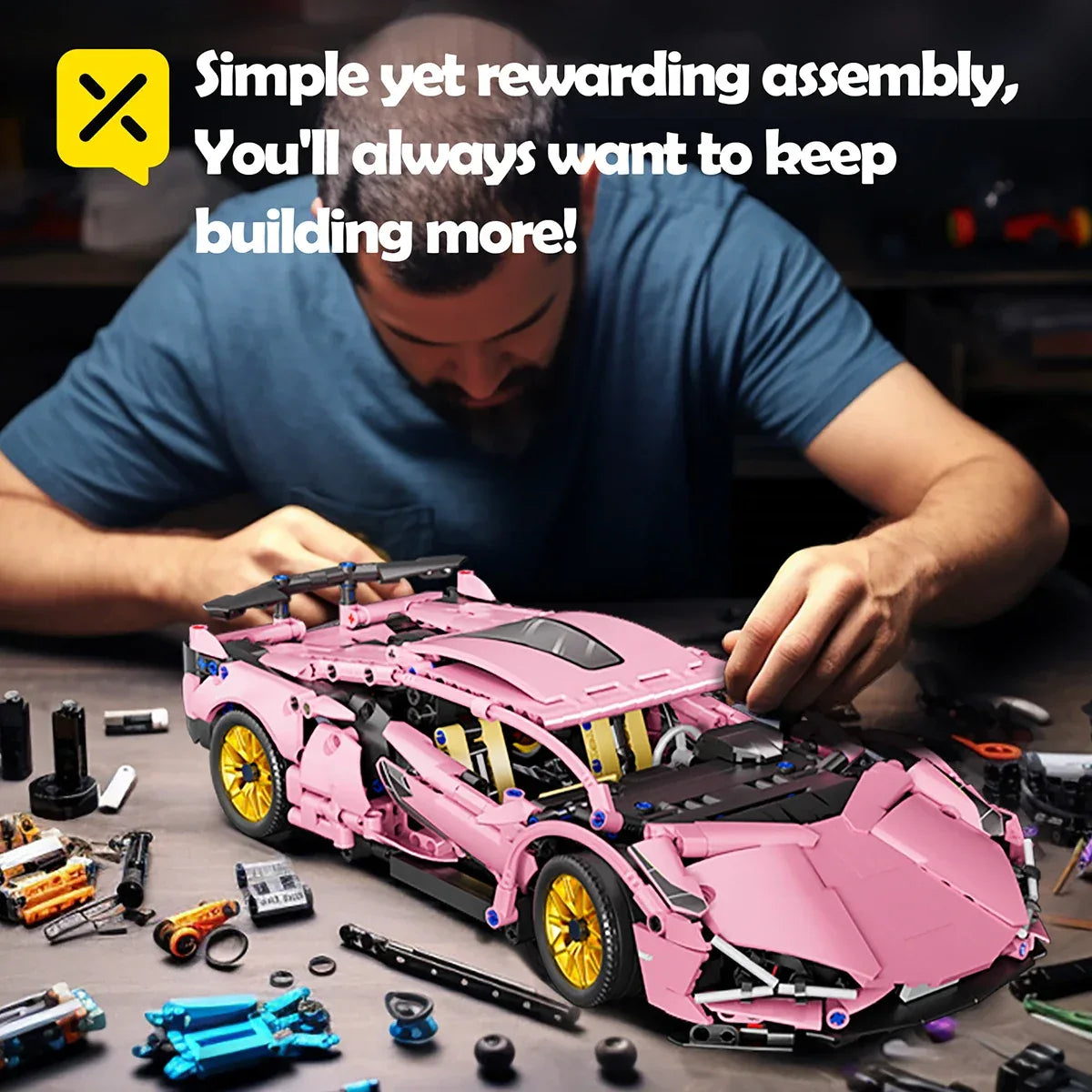 TOYLINX Super Car DIY Building Blocks! - ShopHub