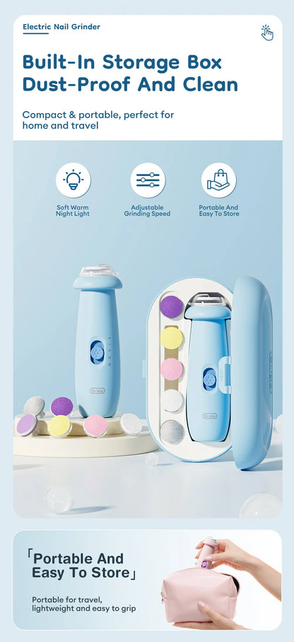 MAMIJOY Baby Electric Nail Trimmer