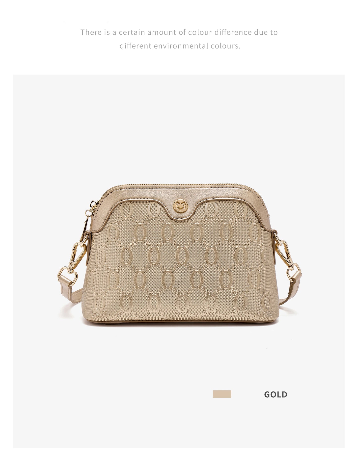 FOXER Luxury Embossed Crossbody Bag