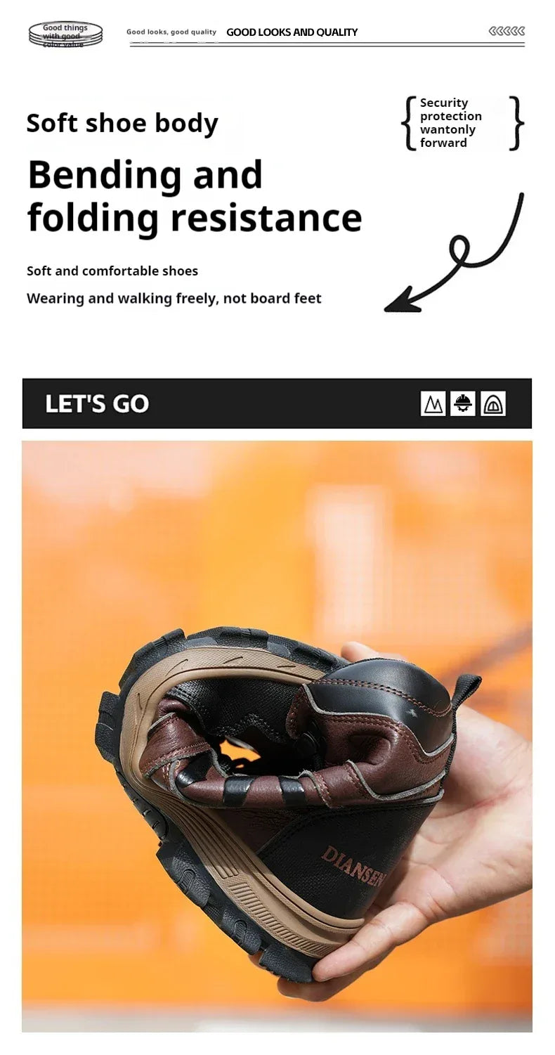 Kankeirr Waterproof Man's Safety Boots - ShopHub