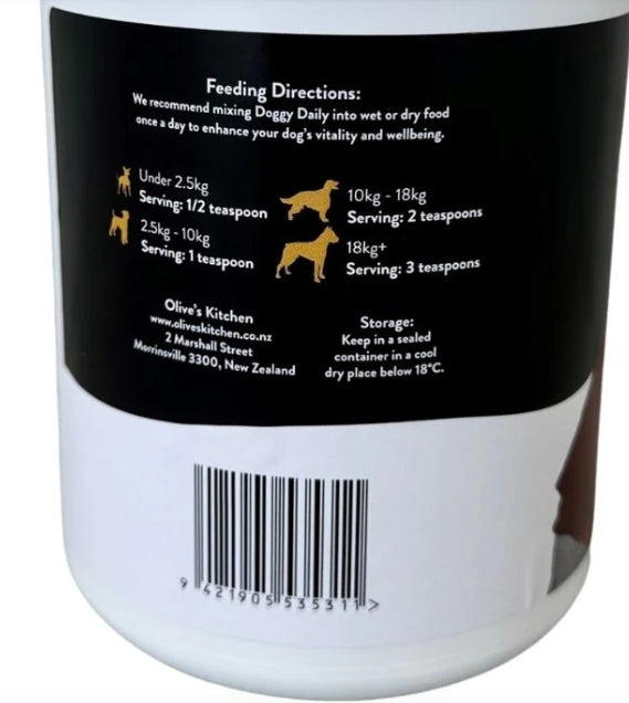 Doggy Daily Immunity Boost Supplement - 700g Animal Addiction Limited