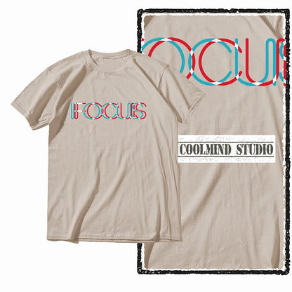COOLMIND X0058 Sharp Mind Focus Graphic Tee