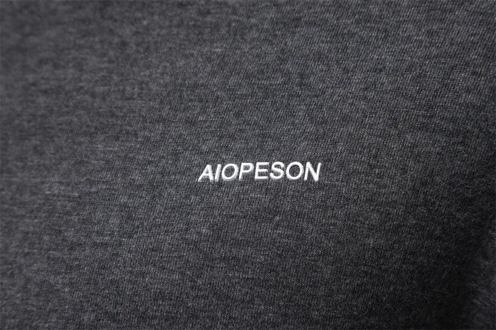 AIOPESON Solid Casual Long Men's Shirts - ShopHub
