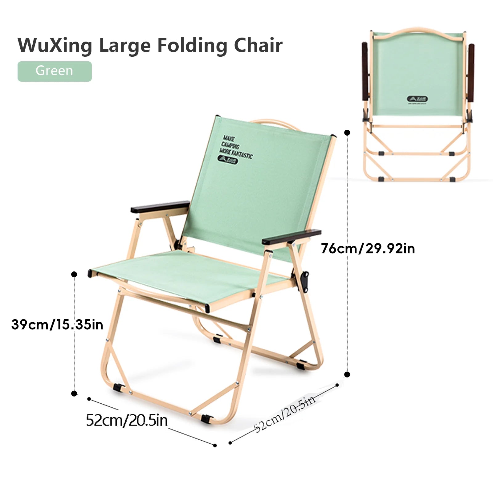BISINNA Outdoor Folding Camping Chair