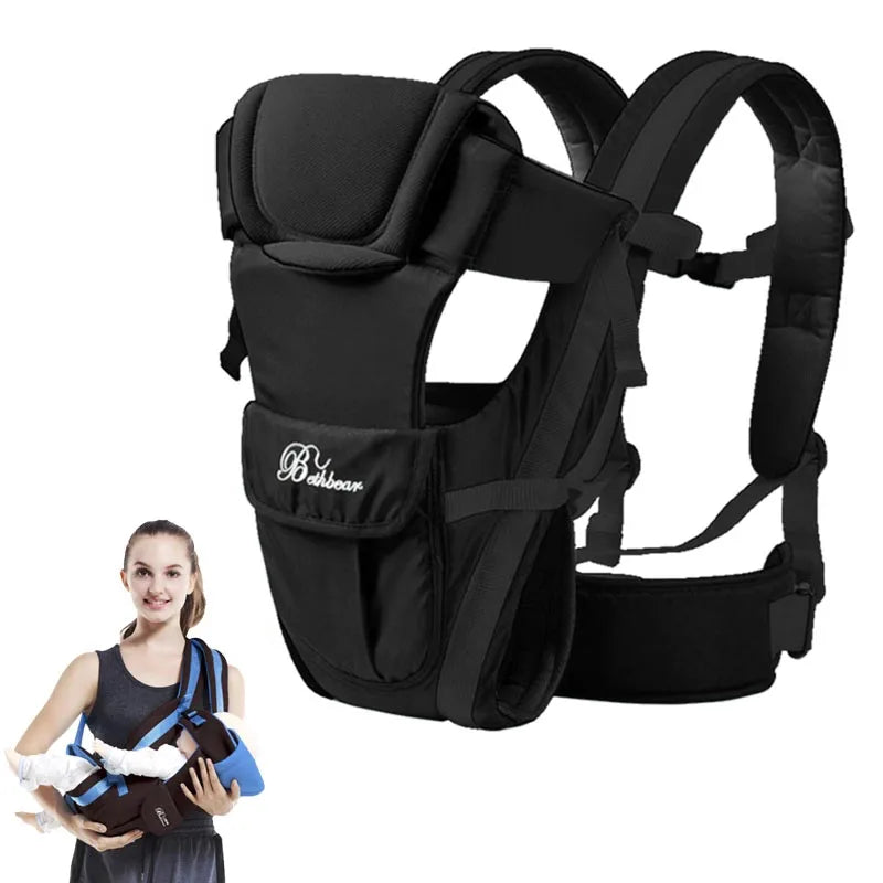 Beth Bear 4-in-1 Baby Carrier Backpack